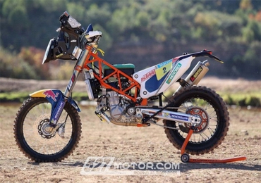 2014 KTM 450 Rally细节图发布 采用全新车架