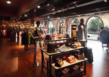 哈雷戴维森重庆店展示