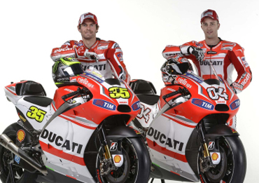 2014'MotoGP杜卡迪车队新衣