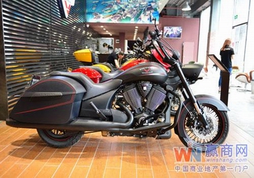 美国胜利摩托车广州展示厅