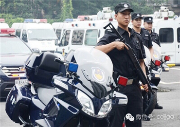 锦江公安配备春风650TR警用摩托车