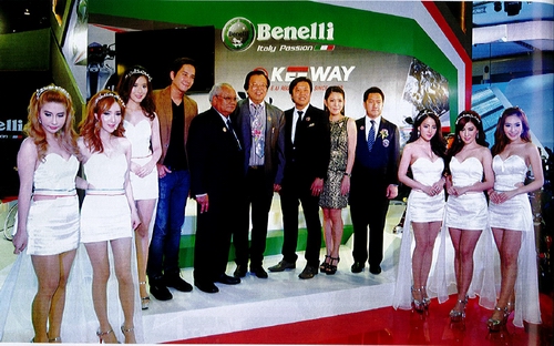 贝纳利参展2014曼谷国际车展