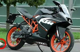 视频：2015 KTM RC125小跑摩托车路测