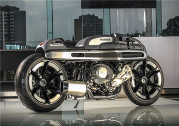 克鲁格工作室改装超现代主义摩托车