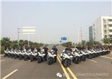 来宾市公安局装备春风650J警用摩托车