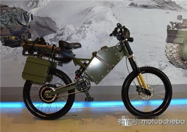 第一款军用电动摩托车 最高时速达110km