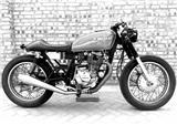 黄河川崎250 caferacer改装赏析