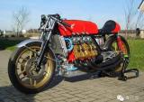 复古八缸咖啡改装：Honda V8 Cafe Racer