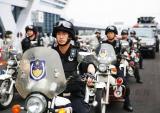 宁波特警联合演习 摩托车组表现突出