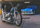 蓝色兄弟 福特Shoebox和哈雷Panhead