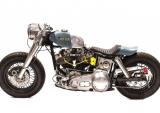 哈雷机车改装复古bobber