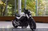 本田展示自平衡摩托车