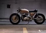 轻奢风，本田CB750改装Cafe Racer