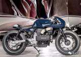复古蓝 宝马K100改装Cafe Race