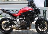 惬意试驾雅马哈YAMAHA MT-07