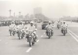 80年代国宾车队 泰山750和本田750摩托车