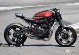 弯道杀手孩子王 雅马哈XSR700 Tracker改装
