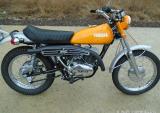 1972年的250CC雅马哈越野摩托车