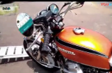 四缸摩托车的“鼻祖” 本田CB750four