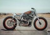 哈雷XL1200R Flat Tracker 韵味泥地滑胎