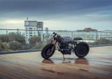 复古未来 宝马R80RT Café Racer封闭轮毂改装