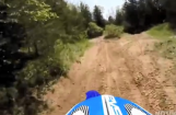 雅马哈暴力二冲YZ250沙丘林道穿越