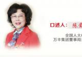 万丰集团陈爱莲代表：从“地上”到“天上” 我有一个航空梦