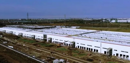 特斯拉用僅用6個月 完成上海超級工廠建設