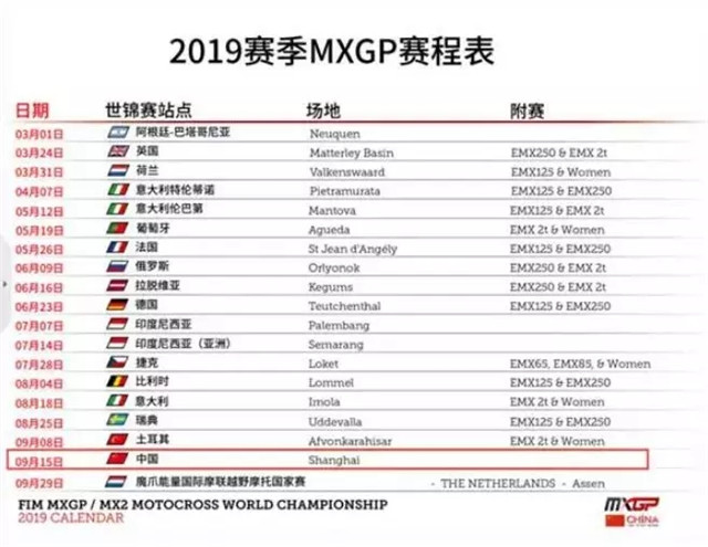 騰森輪胎受邀參展2019 MXGP世界摩托車越野錦標賽