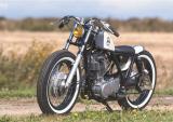 Yamaha sr400复古摩托车改装
