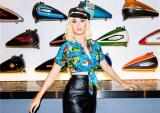水果姐Katy Perry又为哈雷代言