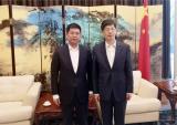 万丰集团陈滨总裁会见中国驻加拿大大使丛培武