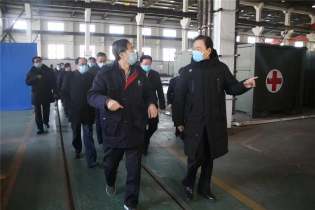 遼寧省政協主席夏德仁調研金城遼寧陸平