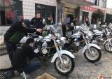 岳阳钱江·贝纳利摩托车服务中心走进警营义务为警用摩托车维修保养