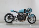 三缸Triumph Legend TT改装咖啡