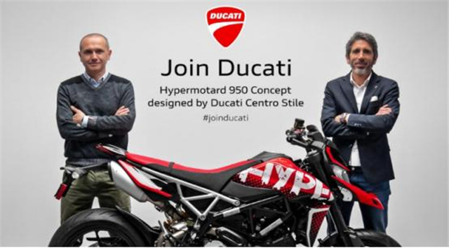 “ Join Ducati”競賽獲勝者贏取定制涂裝Hypermotard 950