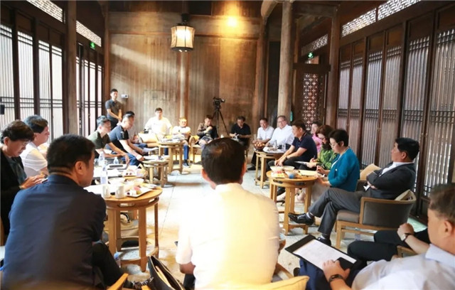 萬豐集團陳愛蓮主席出席浙商總會會長工作會議