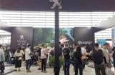 标致摩托参加西安摩博会