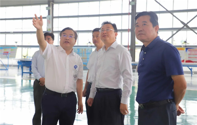 湖北荊門市市長孫兵調研航特航空