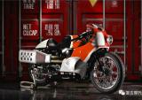 不对称美学：哈雷48 caferacer