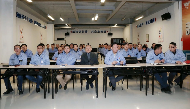 萬虎誓師大會——弘揚工匠精神，鏖戰三月目標！