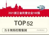 万丰集团蝉联中国民企500强、浙江民企100强