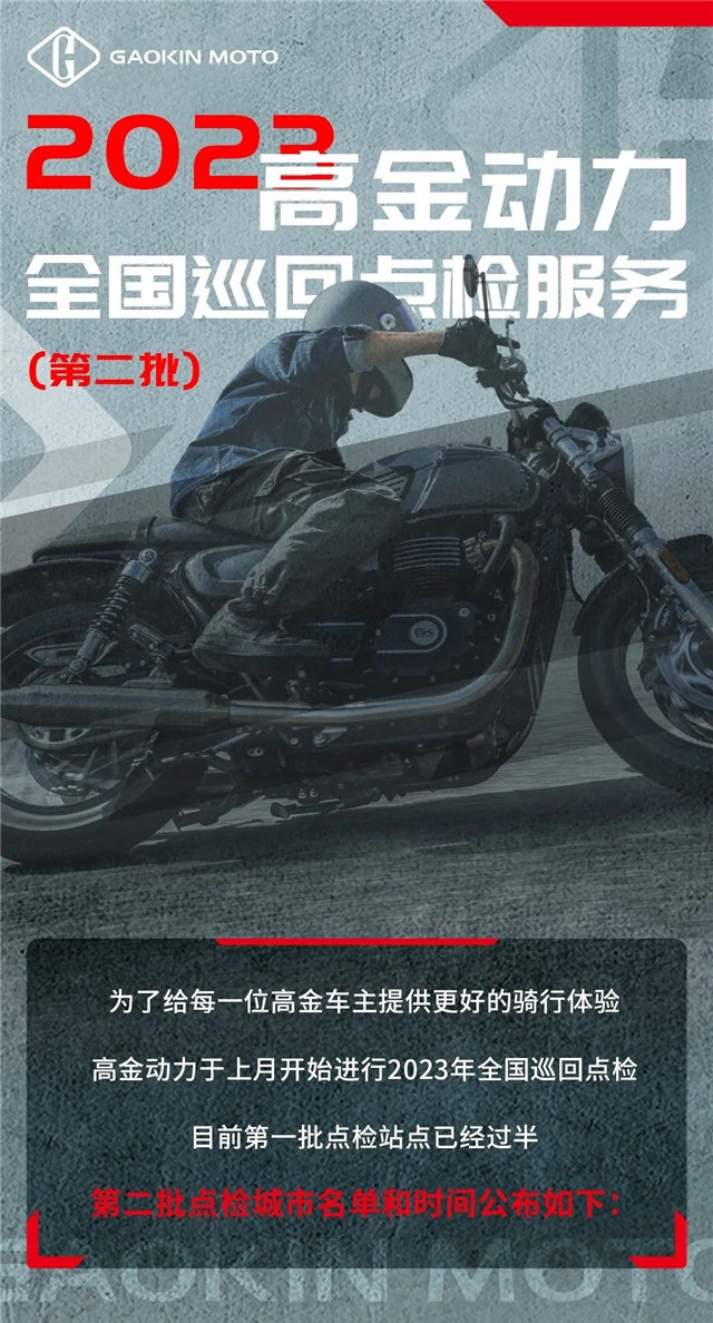 高金動力2023年巡回點檢服務（第二批）站點公示