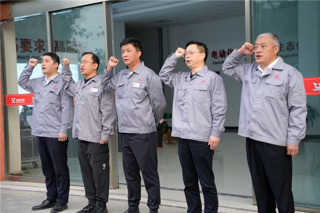 重慶宗申公司召開4月份全體員工大會