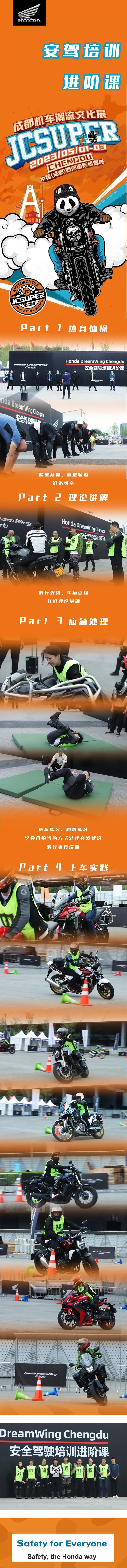 機車潮流文化展 Honda安駕培訓進階課