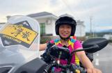 为了推介家乡特产,53岁大妈骑摩托车环游全国