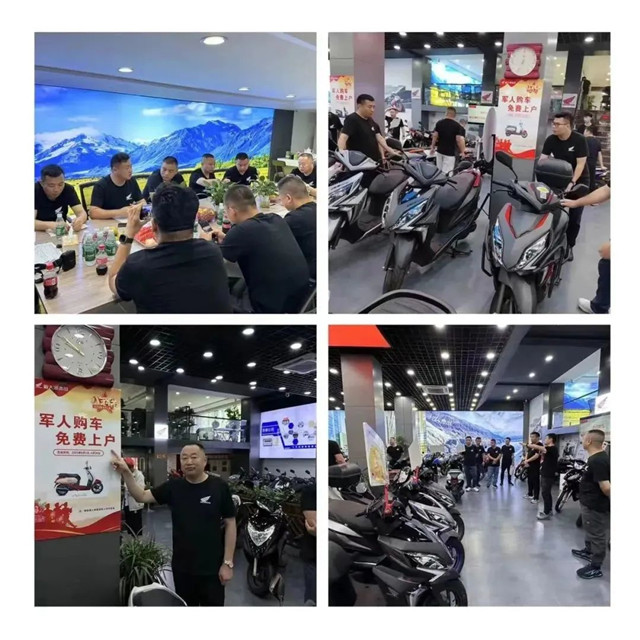 新大洲本田重慶夏日巡店 回訪最美用戶