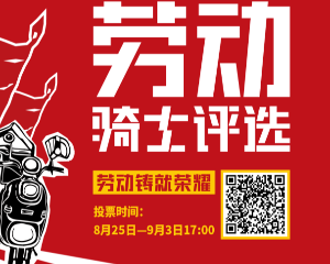 劳动骑士评选10强出炉
