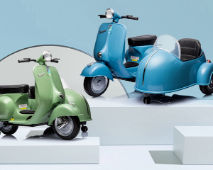 全新Vespa150 VL1T电动童车上线