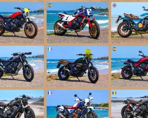 十六个本田CL500改装车，一次看个够